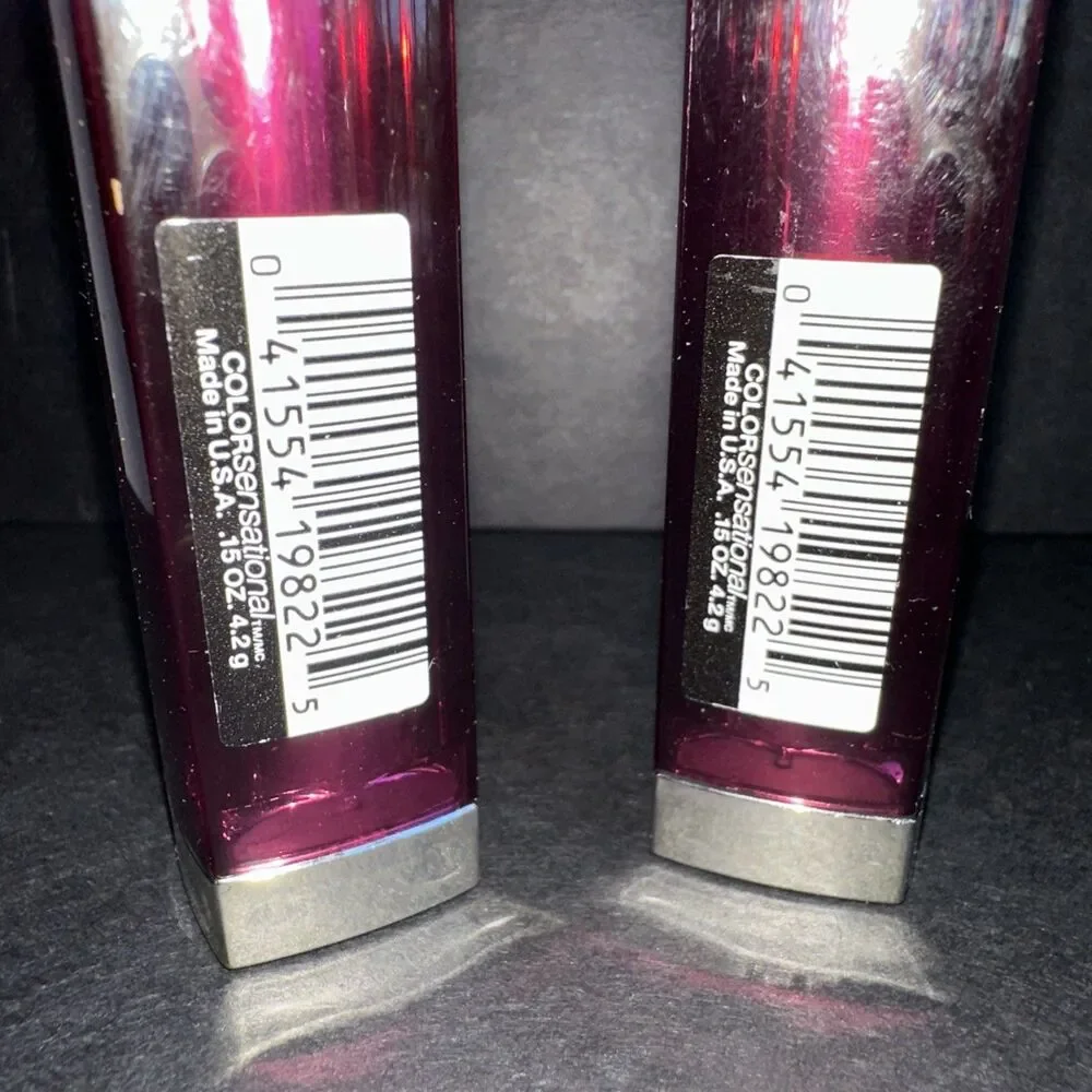 Maybelline Color Sensational PINK SAND 005 Lipstick lot of 2 Original Formula